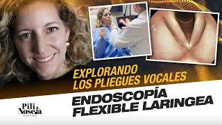 Video de mis cuerdas vocales Endoscopia flexible laringea [upl. by Milburn804]