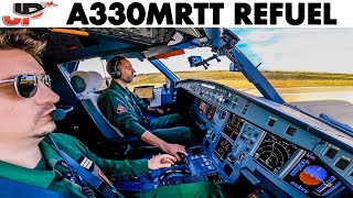 Airbus A330MRTT Air to Air Refueling Flight FRENCH AIR AND SPACE FORCE [upl. by Yaned621]