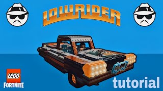 LOWRIDER LEGO FORTNITE [upl. by Akinirt519]