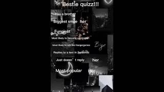 BESTIE quiz [upl. by Lorrimor]