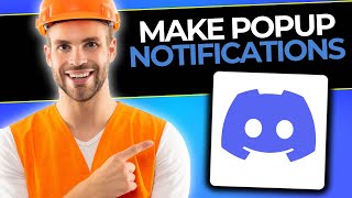 How To Quickly Make Discord Notifications Pop Up On PC  Full Guide 2024 [upl. by Eseerehs]