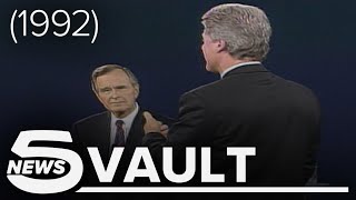 Presidential candidates debate 1992  5NEWS Vault [upl. by Mchugh]