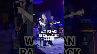 WAKASAN RAZORBACK XXXIII shorts razorback wakas guitar opm rock pinoyrock wolfgang razor [upl. by Oigaib706]