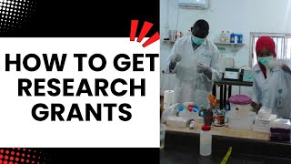 How to get research grants grant research [upl. by Nnaitsirk]