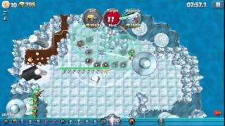 Tower Madness 2 56 Everfrost Glacier Hard 4 Stars [upl. by Ealasaid]