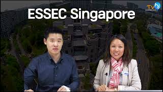 ESSEC Business School Singapore 싱가포르에 위치한 에섹 경영대학 프랑스의 3대 비즈니스 스쿨 중 하나인 명문 경영대학 담당자 인터뷰 [upl. by Curnin]