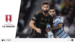 US Open Cup  LAFC vs Sporting Kansas City  Full Match Highlights [upl. by Beard]