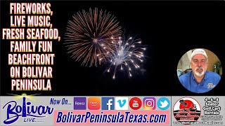 Gearing Up For New Years Eve Fireworks And Weather Beachfront On Bolivar Peninsula [upl. by Eirrab]