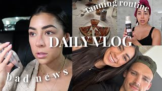 DAILY VLOG Self tanning routine Haul double date and we got in some trouble [upl. by Crane205]