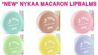 Nykaa Lip Crush Macaron Lip Balm  why you should purchase these [upl. by Laertnom]