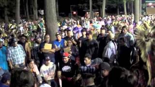 Snake Island Keshena pow wow 2014 [upl. by Lewak]