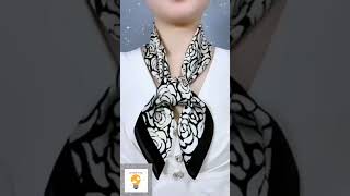 How to tie a scarf around your neck [upl. by Esli]