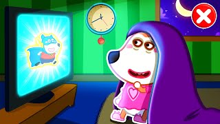 Dont Stay Up Late  Bedtime  Wolfoo Learns Good Habits for Kids 🤩 Wolfoo Kids Cartoon [upl. by Kutchins]