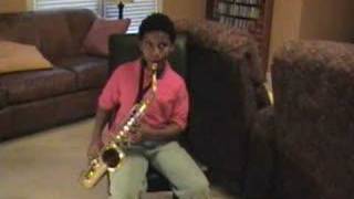 Jays Sax SoloSawmill Creek6th Grade Beginner [upl. by Notneiuq764]