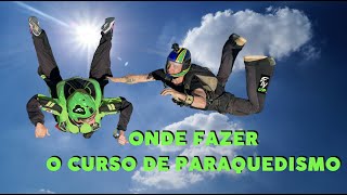 Onde posso fazer o curso de paraquedismo [upl. by Ariaj449]