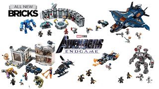 Lego Avengers Endgame Compilation of All Sets [upl. by Halilahk104]