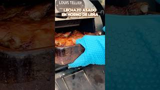 Lechazo Asado en Horno de Leña 🪵 preparatusingredientes [upl. by Atisor102]