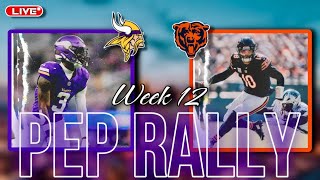 Vikings vs Bears  Week 12 PEP RALLY [upl. by Vasily463]