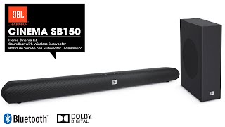 Review JBL Cinema SB150  Barra de Sonido Bluetooth [upl. by Eleets]