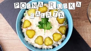 Posna ruska salata  Recepticom [upl. by Meridel]