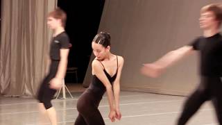 Bolshoi Ballet Academy  Contemporary Exam 7th grade 2010 [upl. by Anaerb]