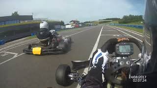 Karting kz  Circuit de lenclos Septfontaines  050724  Run 3 [upl. by Hanako]