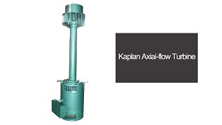 Kaplan axialflow turbine work demonstration [upl. by Arahsal]