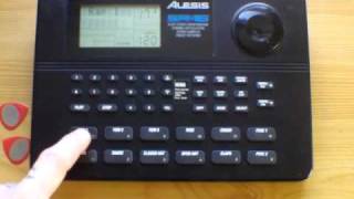 Drum Machine Alesis SR16 [upl. by Krahling310]