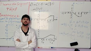 EP05  Théorie du signal  TD01 Exercice 03  Représentation et énergie des signaux  en arabe [upl. by Magill307]