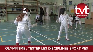 OLYMPISME  Une semaine pour tester toutes les disciplines sportives [upl. by Htilil]