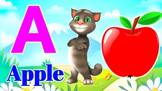 A for apple  अ से अनार  abcd  phonics song  a for apple b for ball c for cat  abcd song  abcde [upl. by Negiam]