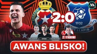 WISŁA KRAKÓW  KF LLAPI 20 W I RUNDZIE EL LIGI EUROPY [upl. by Neztnaj248]