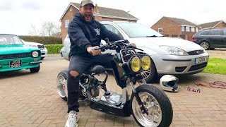 RIDING UKS CRAZIEST HONDA RUCKUS [upl. by Danziger]