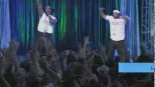 MTV Run DMC Saltn Pepa Naughty By Nature Busta Rhymes Ja Rule Puff Daddy Hip Hop Medley Live  MTV Turns 20 [upl. by Aihsened]