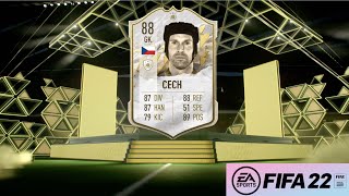 FIFA 22 ICON CECH REVIEW  88 PETR CECH PLAYER REVIEW  FIFA 22 ULTIMATE TEAM [upl. by Isola]