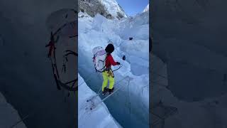 quotScaling the Khumbu Icefall Everest’s Ultimate Challenge amp Nepals Beautyquot [upl. by Nanahs262]