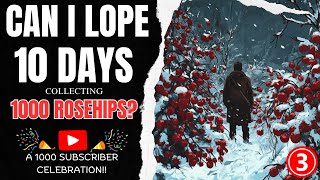 Can I Lope 10 Days collecting 1000 Rosehips Part 3longdark survivalgame thelongdark letsplay [upl. by Uni627]