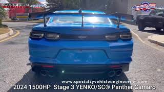 2024 Stage 3 1500HP YENKOSC® Camaro [upl. by Quirk541]