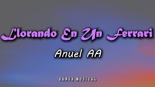 Anuel AA Llorando En Un Ferrari Version Karaoke  Instrumental [upl. by Silvano601]