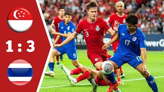 Highlight amp All goals Singapore vs Thailand I World cup Qualifiers [upl. by Stine]