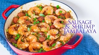 Shrimp and Sausage Jambalaya [upl. by Nalo821]