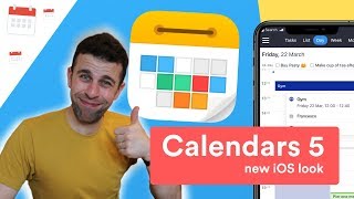 Calendars 5 has iOS new look amp recap [upl. by Ameluz]