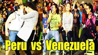 El Mono Pavel  Venezolana vs Peruana quot El Agustino quot  Comicos Ambulantes  Completo  Chabuca [upl. by Otanutrof]