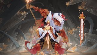 SP Higanbana SJade Skin Preview  this is SO PRETTY  Onmyoji RPG [upl. by Monahon]