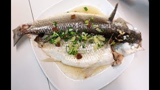 2011咸柑桔蒸烏頭  最終都要落豉油提一提味 Steamed Mullet 【20無限】 [upl. by Bosson]