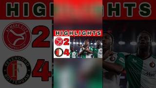 Almere City vs Feyenoord  Highlights and Goals Eredivisie Today Update 2024  Liga Belanda Hari Ini [upl. by Engvall924]