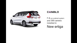 The next level ertiga with Canblo F8 and 360 camera [upl. by Surdna]