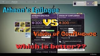 Destiny Best Weapon for Oracles Atheon Epilogue vs Vision of Confluence Vault of Glass Hard Mode [upl. by Ahsinaj35]