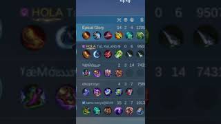 SAATNYA BILANG EZ DECK mobilelegends [upl. by Ordnasil861]