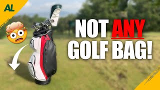 A GOLF BAG can do that  Vessel Golf Bags are UNREAL [upl. by Aneekahs]